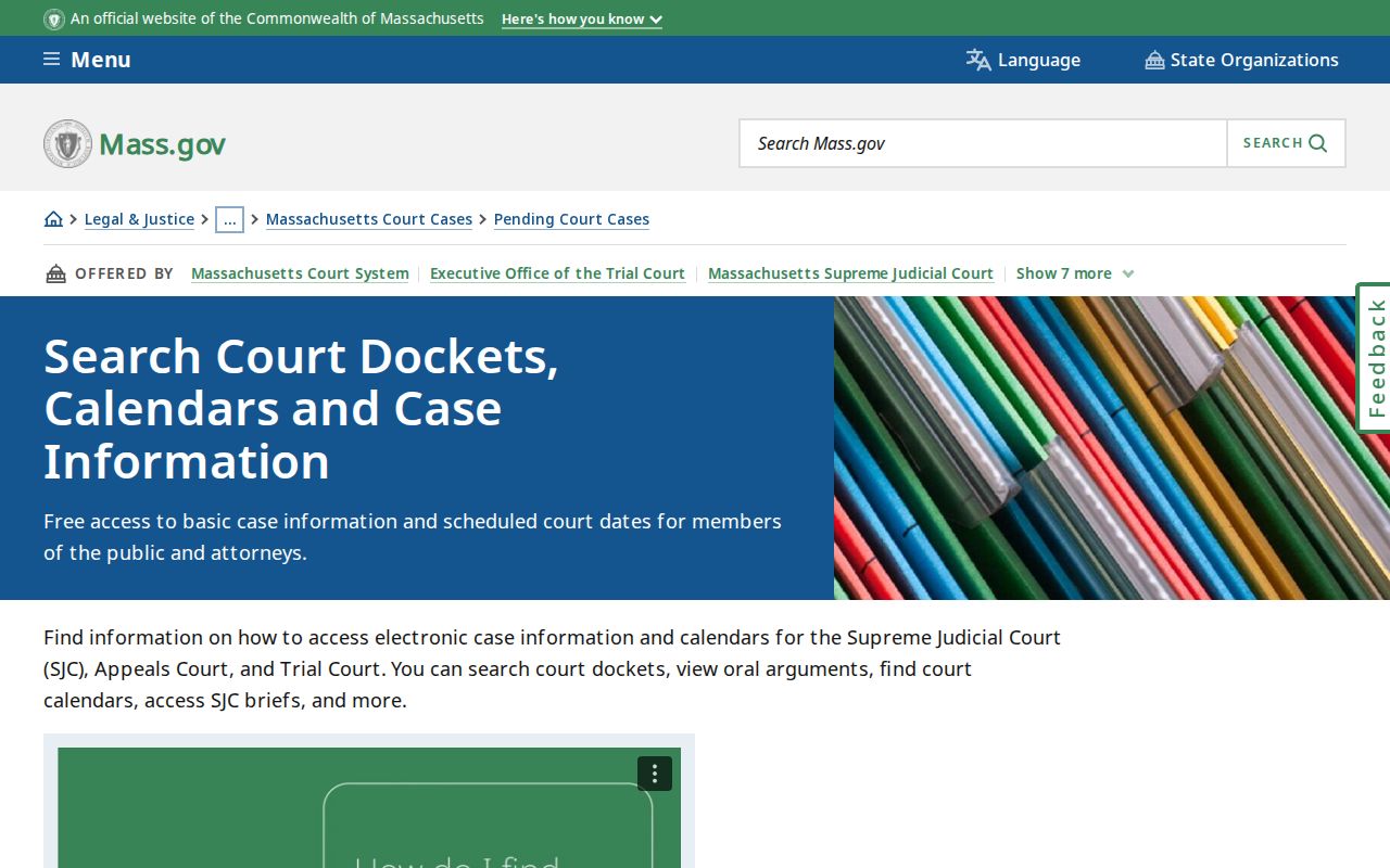Suffolk County residents directory Massachusetts court docket search